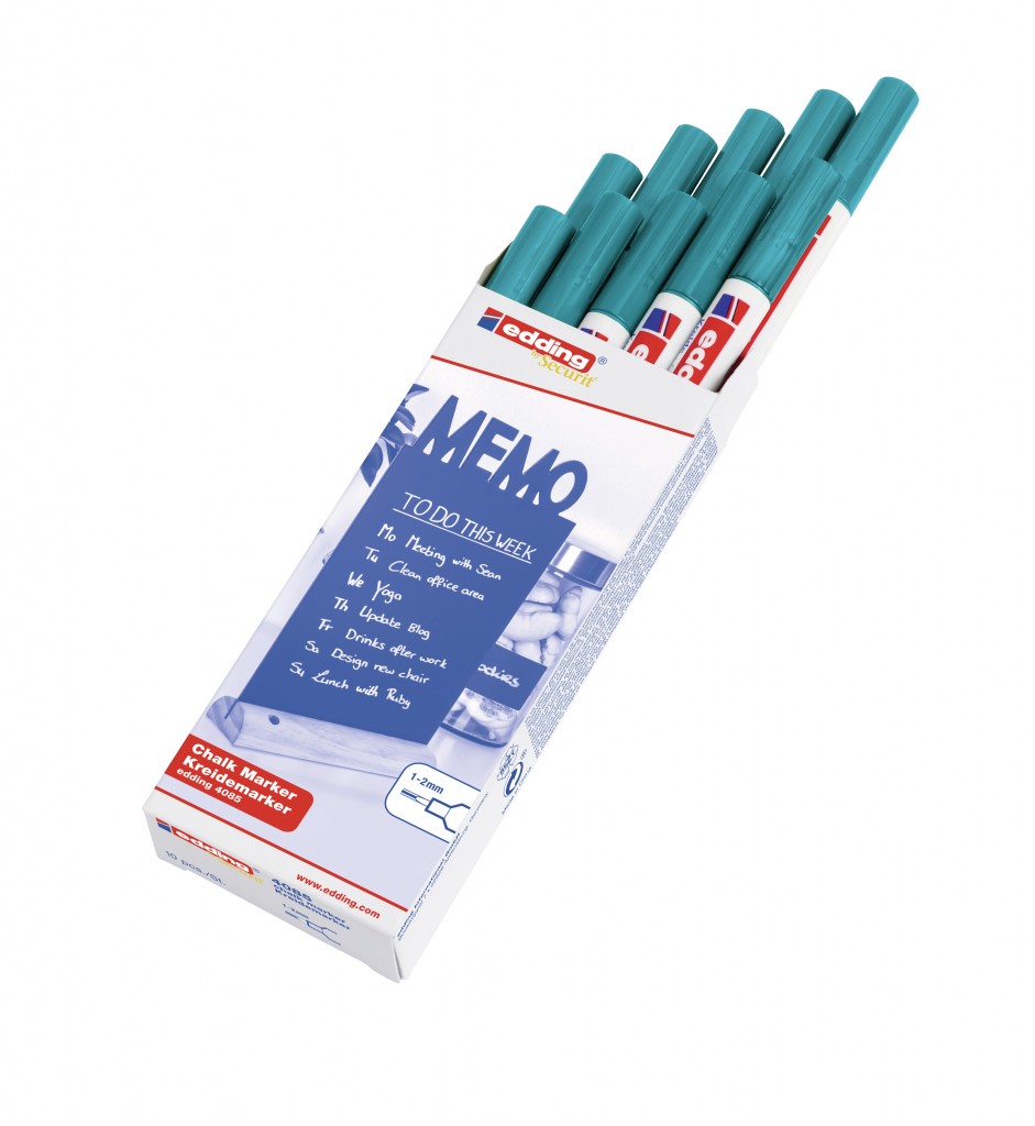 Marker za staklo CHALK MARKER E4085 12mm metalik Papirni Svet