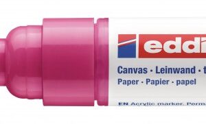 Akrilni marker E-5000 broad 5-10mm kosi vrh magenta Edding