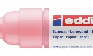 Akrilni marker E-5000 broad 5-10mm kosi vrh nežno roze Edding