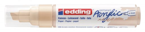 Akrilni marker E-5000 broad 5-10mm kosi vrh oker Edding