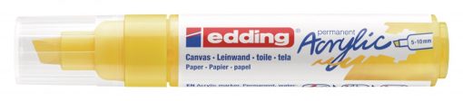 Akrilni marker E-5000 broad 5-10mm kosi vrh žuta Edding