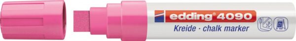 Marker za staklo CHALK MARKER E-4090 4-15mm roze Edding