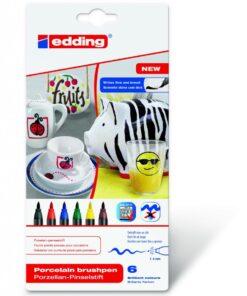 Markeri za porcelan E-4200 1-4mm 1/6, standard boje Edding