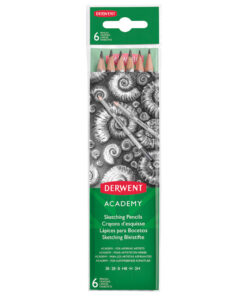 Umetnički set Olovke grafitne 2H-3B na blisteru, 1/6, Academy Derwent