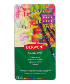 Drvene boje u metalnoj kutiji 1/12, Academy Derwent