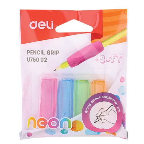 Silikonski držač za grafitnu olovku 1/4, Neon Grip Deli