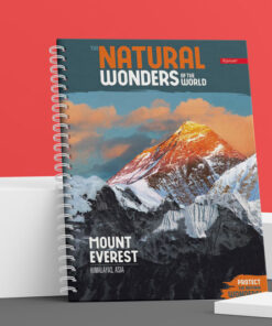 Alternative view of Sveska A5 NATURAL WONDERS SPIRALA 80L KARO Ilijanum