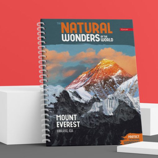 Sveska A5 NATURAL WONDERS SPIRALA 80L KARO Ilijanum - Image 2