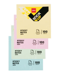 STICKY NOTES samolepljivi blokčić 76x76mm ŽUTI, DELI