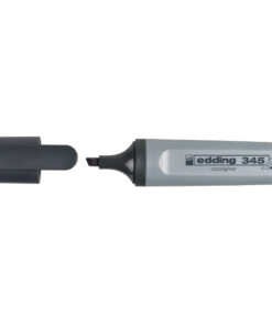 Tekst marker Sivi E-345, Edding