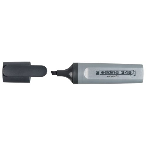 Tekst marker Sivi E-345, Edding