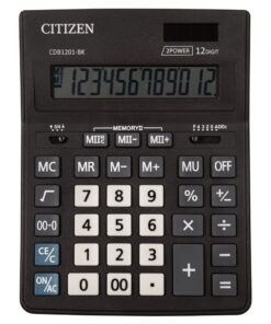 Stoni poslovni kalkulator Citizen CDB-1201-BK, 12 cifara
