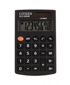 Džepni kalkulator Citizen SLD 200, 8 cifara