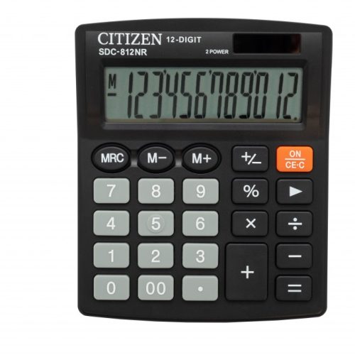 Stoni kalkulator CITIZEN SDC-812NR, 12 cifara
