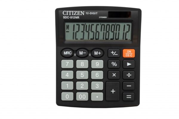 Stoni kalkulator CITIZEN SDC-812NR, 12 cifara