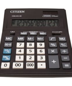 Stoni poslovni kalkulator Citizen CDB-1401-BK, 14 cifara
