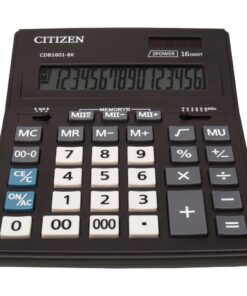 Stoni poslovni kalkulator Citizen CDB-1601-BK, 16 cifara