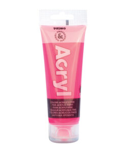 Akrilna boja 370 PINK FLUO ROZE, 75ml, PRIMO