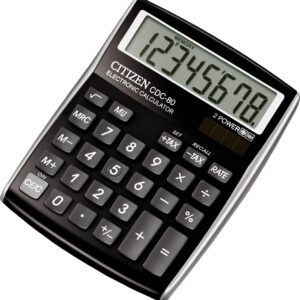 Stoni kalkulator Citizen CDC-80, 8 cifara crna