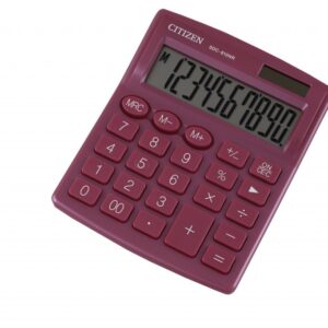 Stoni kalkulator CITIZEN SDC-810 color , 10 cifara roze