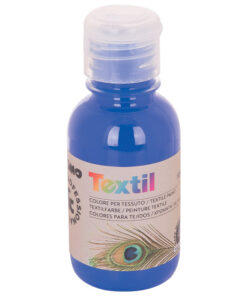 Boja za tekstil 125ml metalik CMP 410TXM125500 plava (blue met), PRIMO