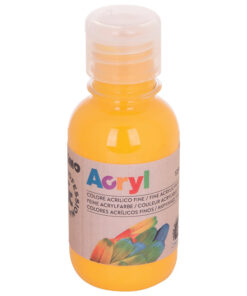 Boja akrilna VELIKA 125ml CMP 220 zlatno žuta (medium yellow), PRIMO