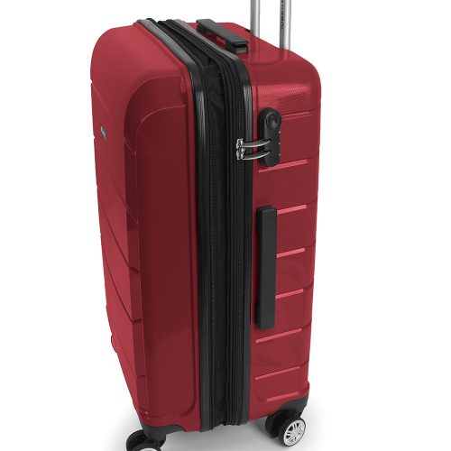 Kofer srednji PROŠIRIVI 43x66x27 cm  Polypropilen 72l-3,4 kg Midori crvena Gabol