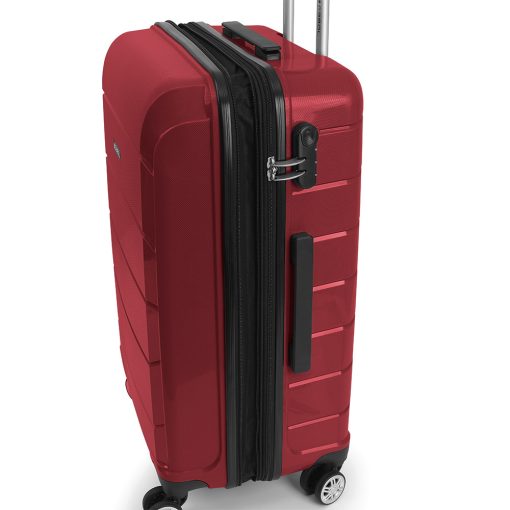 Kofer srednji PROŠIRIVI 43x66x27 cm  Polypropilen 72l-3,4 kg Midori crvena Gabol