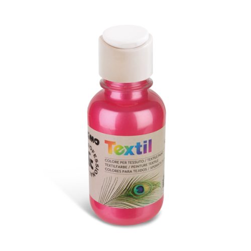 Boja za tekstil 125ml metalik CMP 410TXM125300 crvena (red met), PRIMO