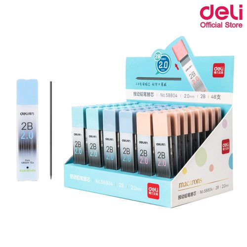 Mine za tehničke olovke 2mm 2B, DELI