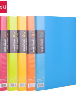 Fascikla katalog A4 sa 20 folija CLEAR BOOK NEON E5031, Deli