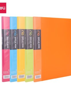 Fascikla katalog A4 sa 10 folija CLEAR BOOK NEON E5031, Deli