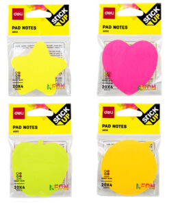 STICKY NOTES oblici NEON Boje EA03202, DELI