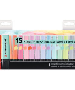 Alternative view of Stabilo PASTEL Boss Signir 1/15 stoni set tekst markera