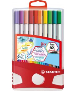 Stabilo četkica Flomasteri Pen 68 brush ColorParade stoni set 1/20
