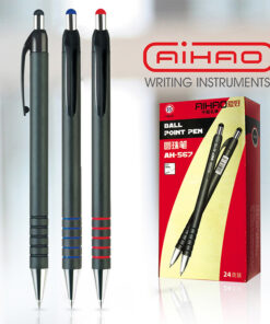 PAKET Hemijska olovka AH-567 0.7mm CRNA, 24 kom, AIHAO