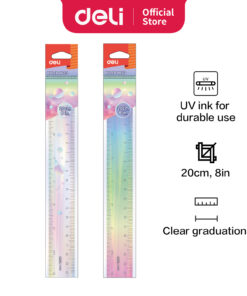 Lenjir matematički 20cm EH653, Deli