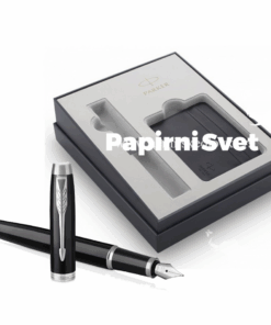 PARKER ROYAL IM Black CT set Naliv pero + card holder PK68307
