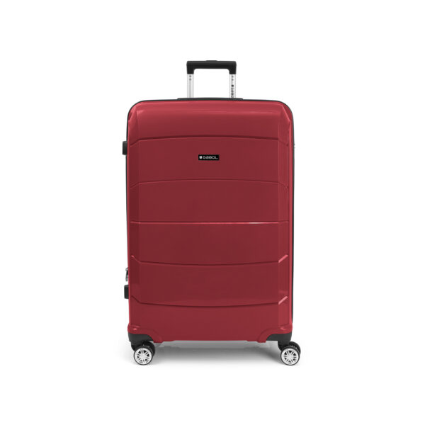 Kofer veliki PROŠIRIVI 46x75x31 cm  Polypropilen 107l-4,1 kg Midori crvena Gabol
