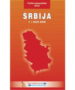 Fizičko-geografska karta SRBIJA 1:850000, Intersistem