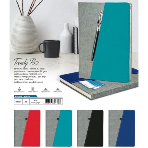 Rokovnik Notes B5 TRENDY - Image 2