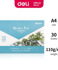 Slikarski blok A4 MARKER SKETCH PAD 73609, Deli