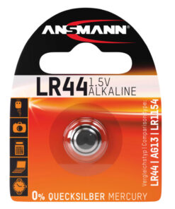 Baterije Alkalne dugmetaste LR44 / LR1154 / AG13 Ansmann