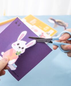 Alternative view of Dečji papir životinje ANIMAL PAPERCUT za iskrajanje i učenje kineskog jezika 74823, Deli