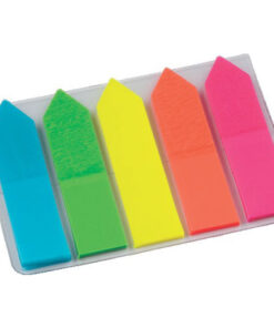 Page Marker uža strelica 12x44 mm, 5 boja brilliant, 125 listića, Info Notes