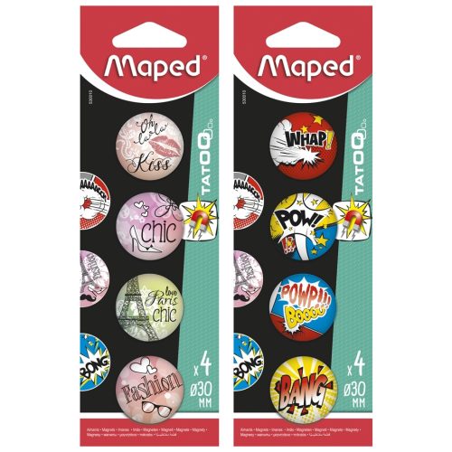 Magnetići TATOO, 3cm, 4/1, Maped