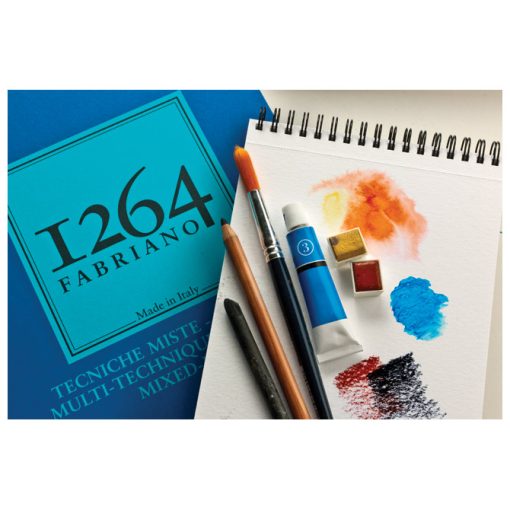 Blok Mixed Media spirala gore A4 30L 300g (textured) 1264 19100643, Fabriano - Image 2