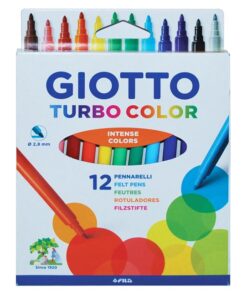 Flomasteri 1/12 TURBO COLOR, Giotto