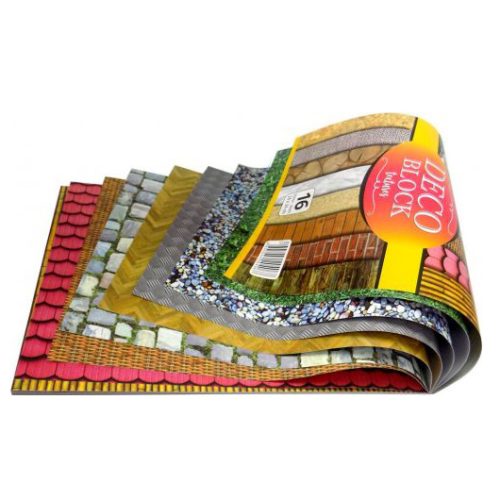 DECO BLOK Karton Teksture 250gr/m2 16listova, Optimum