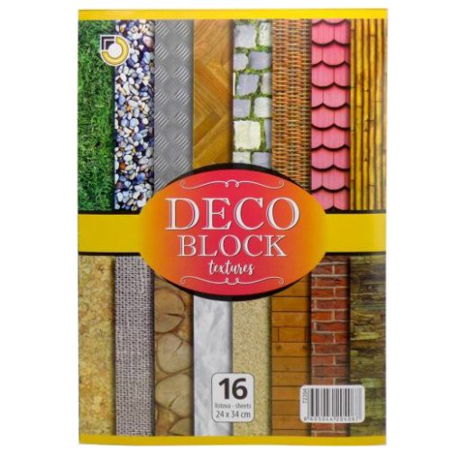 DECO BLOK Karton Teksture 250gr/m2 16listova, Optimum - Image 2